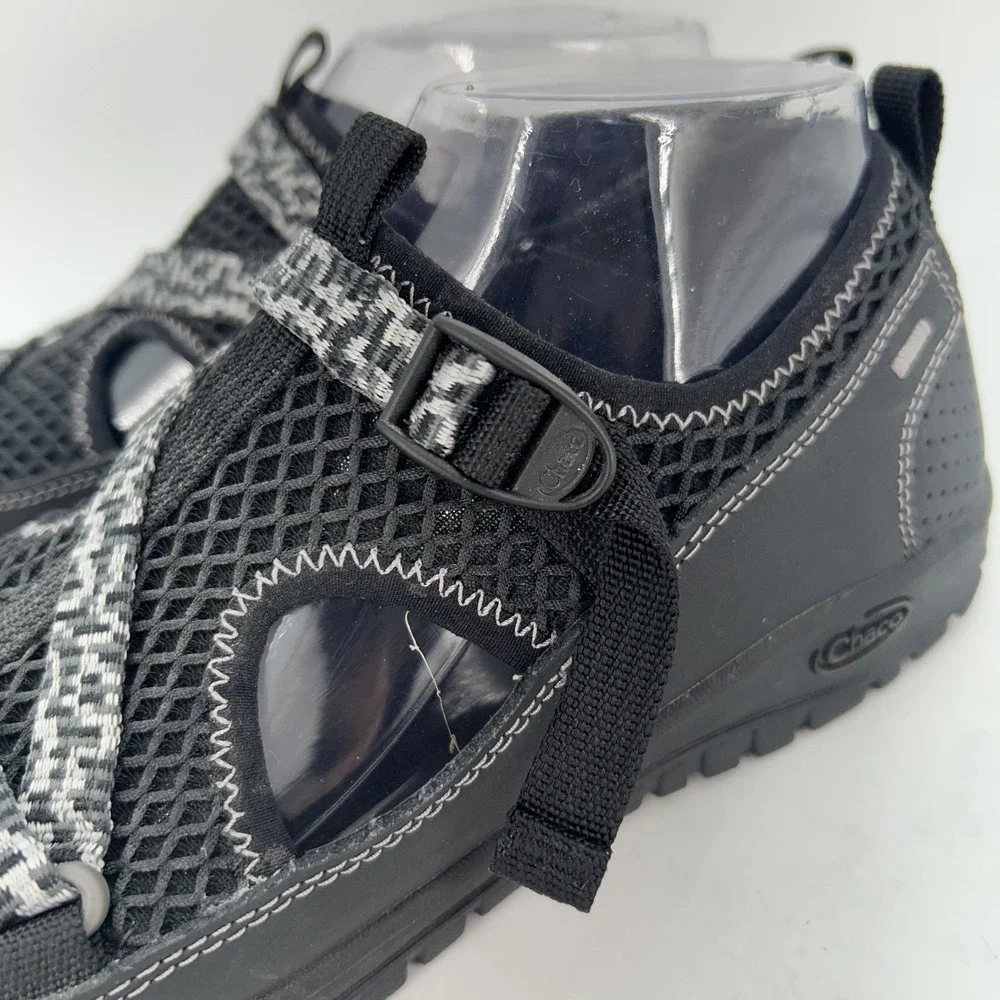 Chaco Sandals Shoes Kids Size 6 Odyssey Black Strappy Hiking Water Closed Toe